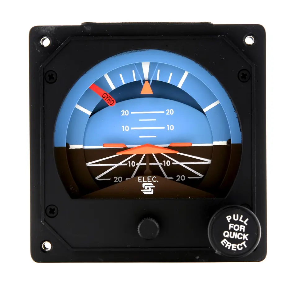 Castleberry 900-23EVPS electric flight director gyro with the S-Tec logo